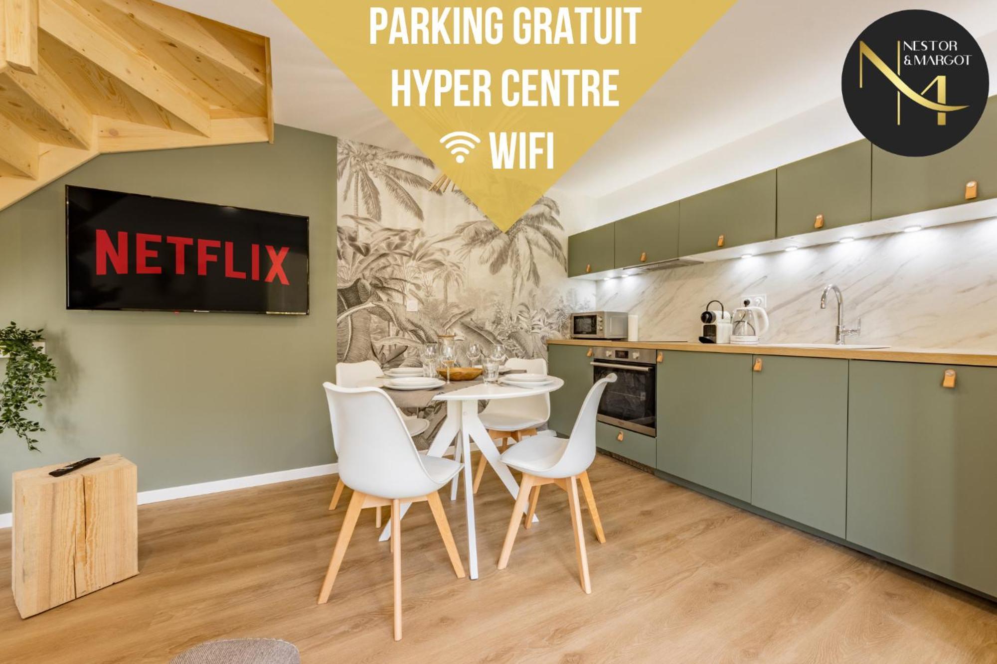 Le Green Duplex - Clim - Parking - Netflix - Nestor & Margot Auterive  Buitenkant foto